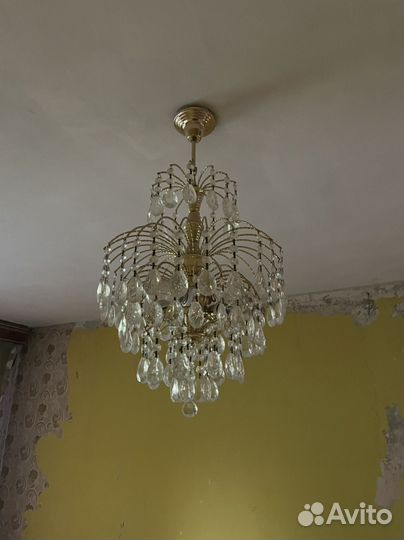 Хрустальная люстра СССР