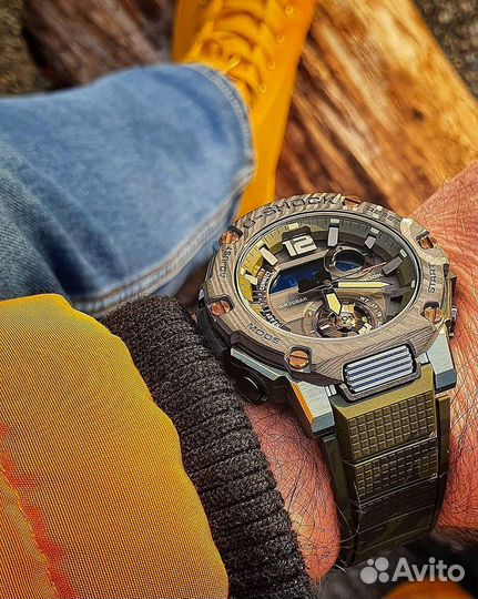 Мужские наручные часы Casio G-Shock GST-B300XB-1A3