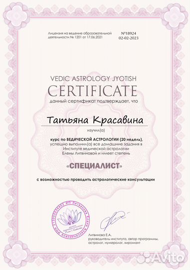 Ведический астролог