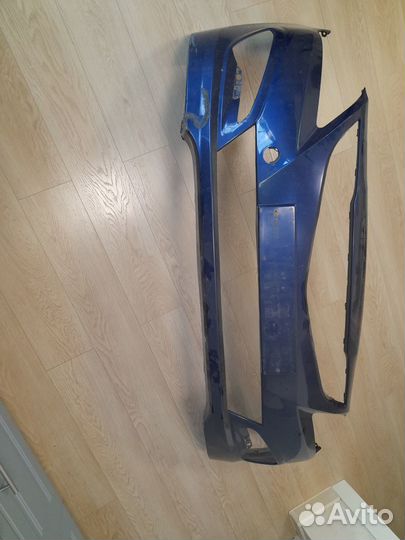 Передний бампер на hyundai solaris 1 рестайлинг