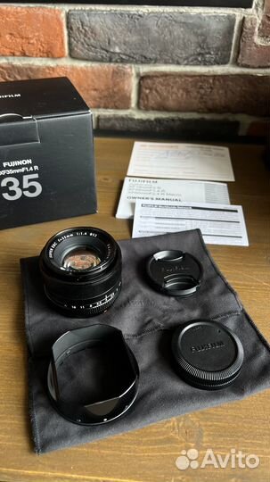 Fujinon 35MM F1.4 Объективы для fujifilm