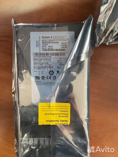 Новый HDD IBM для сервера System x44W2244 600GB