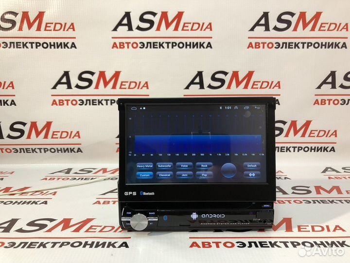 Магнитола android с выдвижным экраном