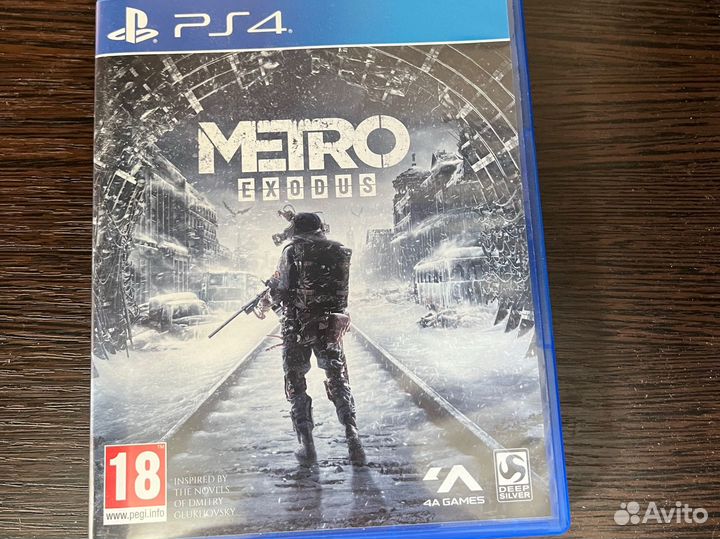 Игры для приставок ps4 Metro exodus