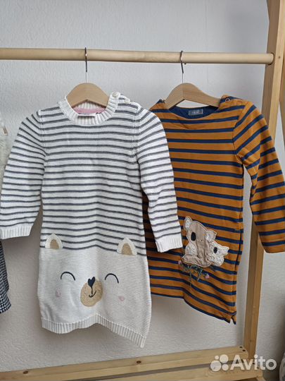 Фирменные вещи пакетом на девочку р. 92