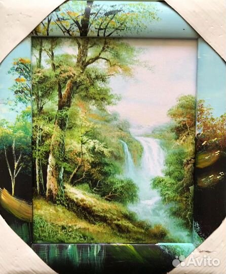 Картины с элементами масляных красок