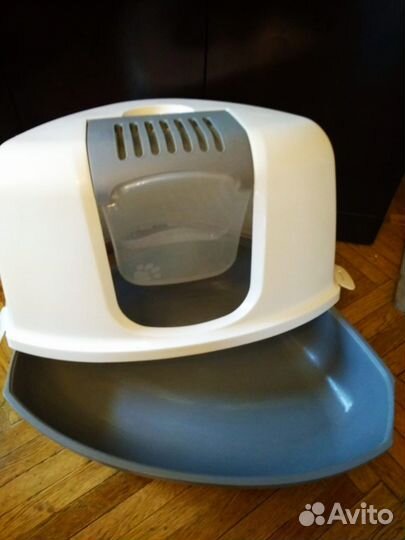 Туалет для кошек savic угловой и прямой