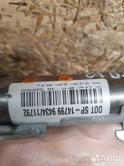 Подушка безопасности (шторка) левая 1,6 АКПП EP6 C