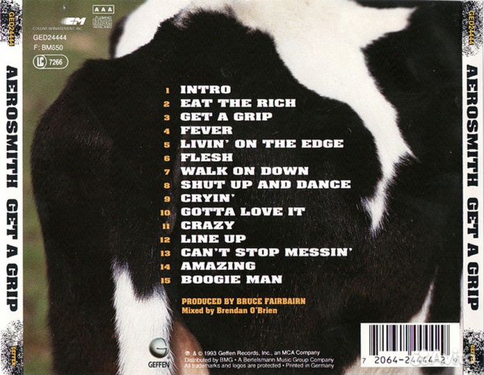 CD диск Aerosmith – Get A Grip (Europe)