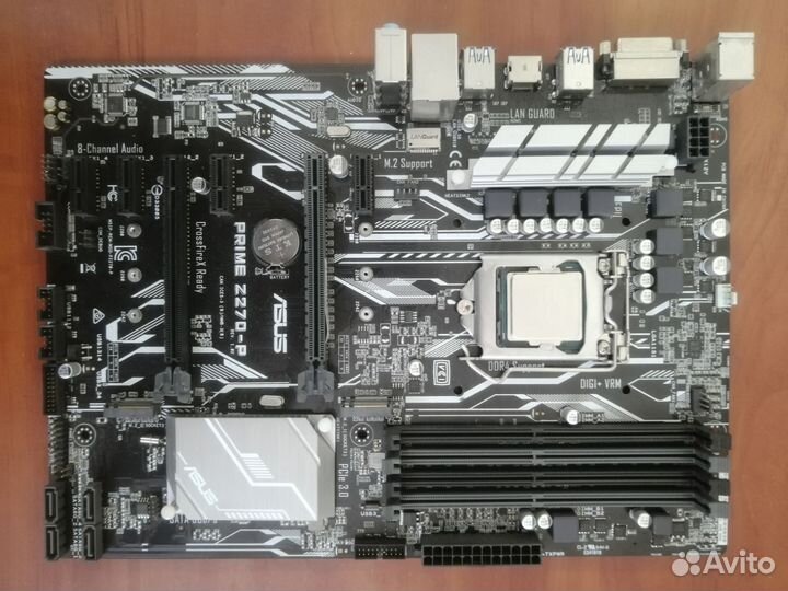 Материнская плата asus prime Z-270-P