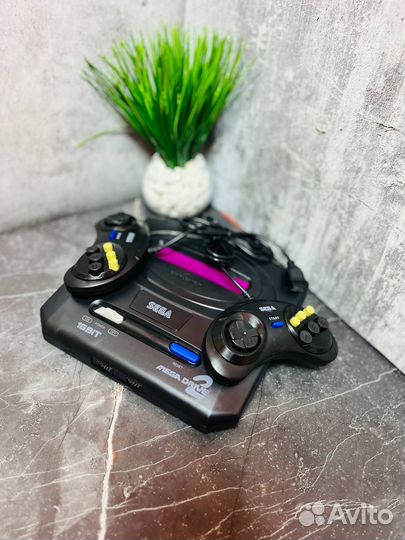 Игровая приставка Sega Mega Drive 2 16-bit (1213)
