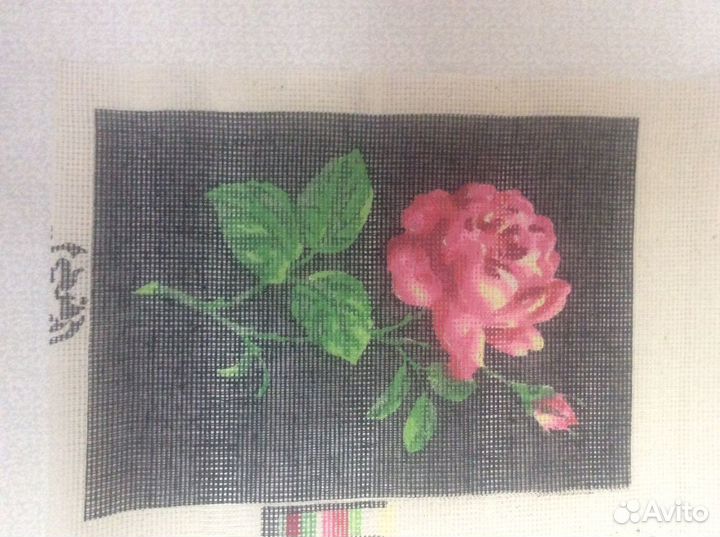 Вышивка канва с рисунком