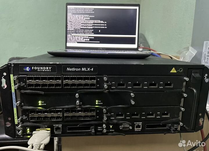 Шасси NetIron MLX-4, Huawei, карты Arista