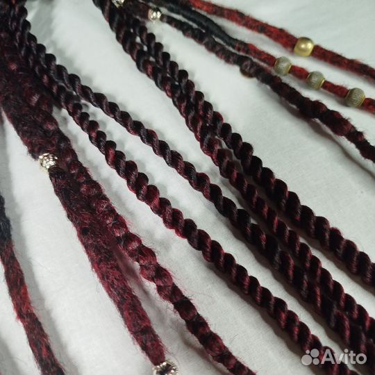 Крючковые дреды ручной работы