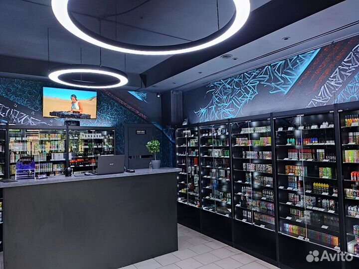 Тонировка и освещение витрин табачных магазинов