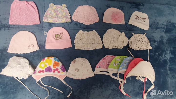 Детские вещи пакетом от 0 до года для девочки