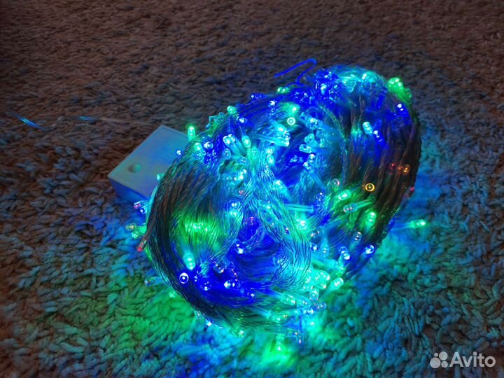 Гирлянда, светодиодная для уличного декора