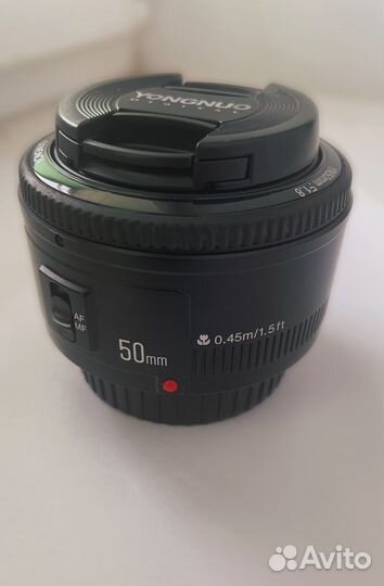 Объектив yongnuo 50mm f1 8
