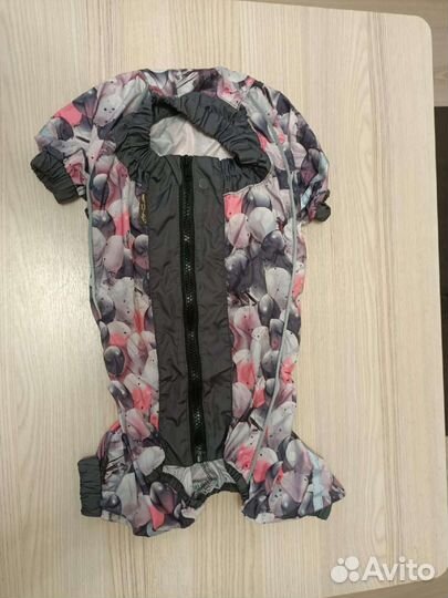 Дождевик для собаки девочки