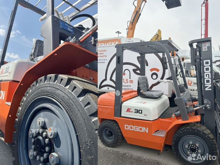 Вилочный погрузчик Dougong CPD30D, 2024