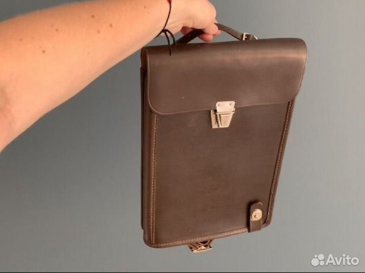 Кожаная сумка планшет офицерский СССР