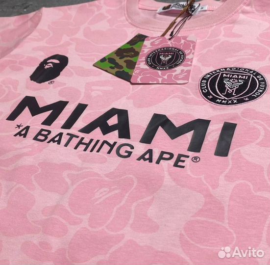 Футболка Bape x Inter Miami