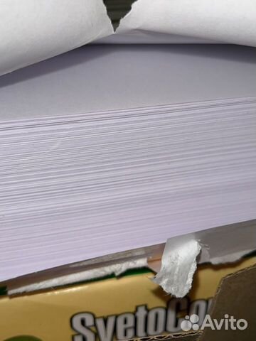 Бумага a4 svetocopy белая 500 листов пачка коробка объявление продам