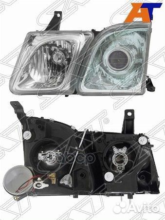 Фара lexus LX470 98-07 LH под ксенон зеленоваты