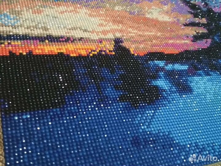 Картина на подрамнике алмазная
