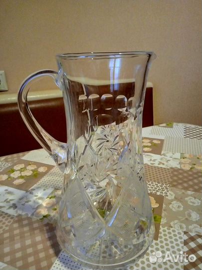 Графин хрустальный СССР