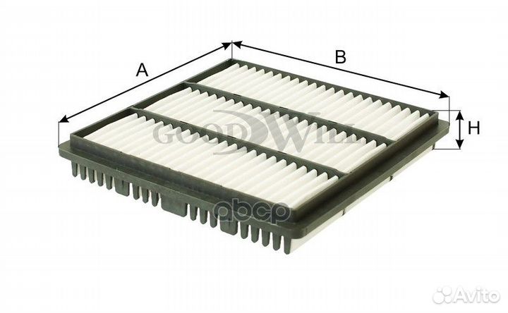 Фильтр воздушный AG519 Goodwill