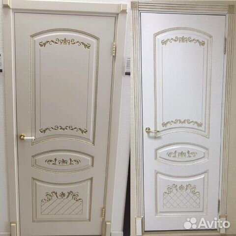 Двери межкомнатные с патиной