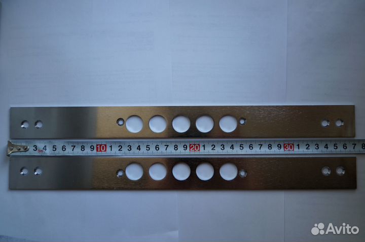 Планка торцевая для замков бордер