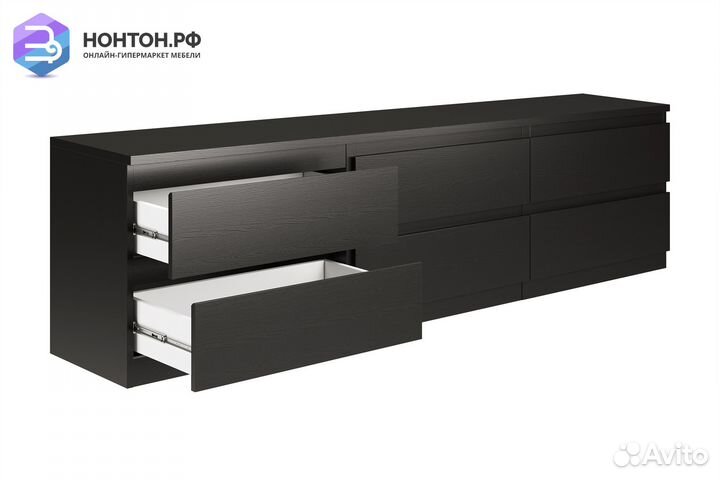 Тумба Кастор 6 ящиков венге