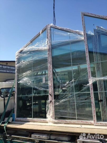 Готовые окна/Окна трапеция/Витражные окна/Стеклопа