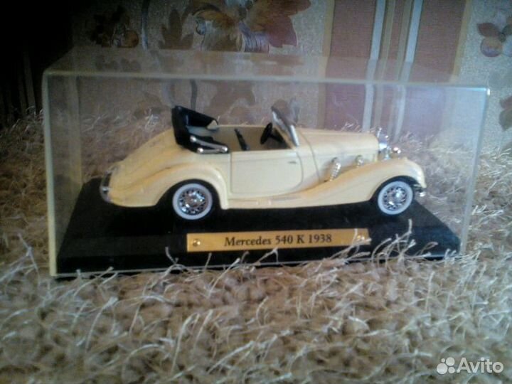 Масштабная модель автомобиля Mersedes 540 K 1938
