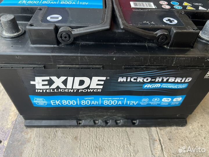 Аккумулятор Exide AGM EK800