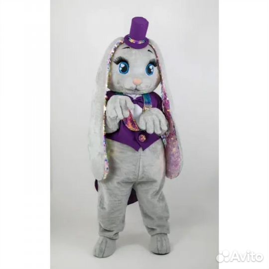 Ростовая кукла Зайка и Мишка, поздравление