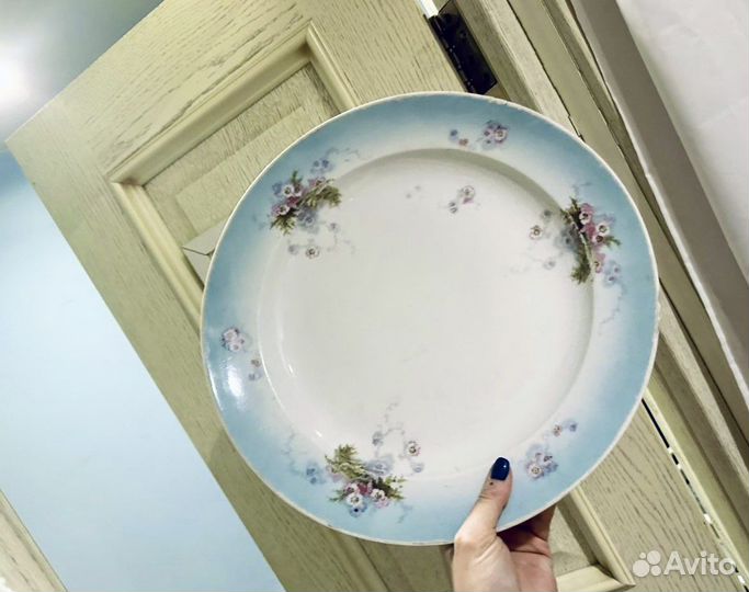 Блюдо фарфор Кузнецов, Богемия