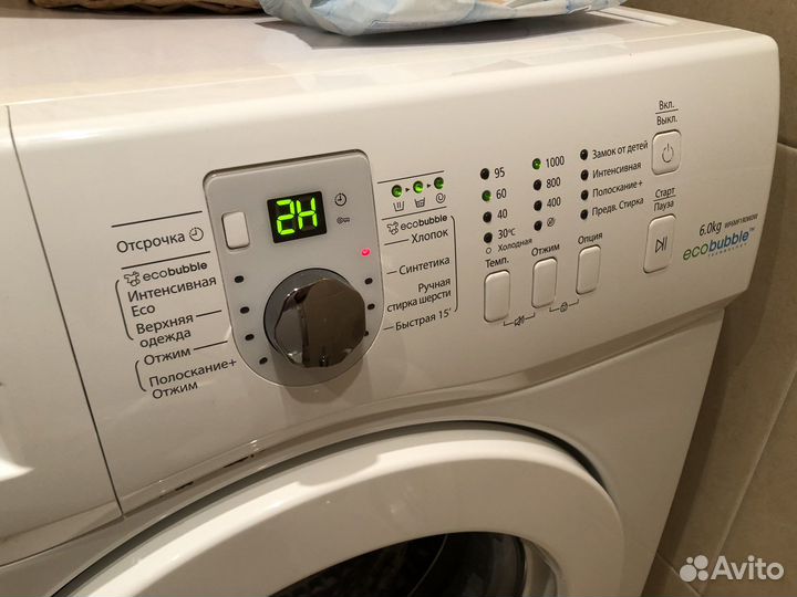 Стиральная машина samsung eco bubble 6кг
