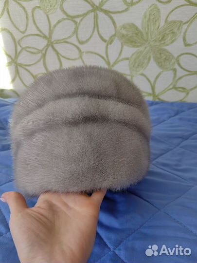 Шапка норковая женская