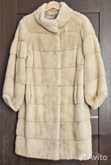 Шуба норка 40 42, аукционный мех