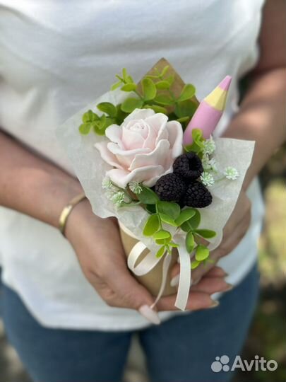 Букет из мыла учителю к 1 сентября воспитателю