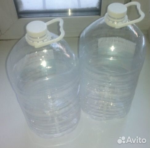 Пластиковые бутылки 6л