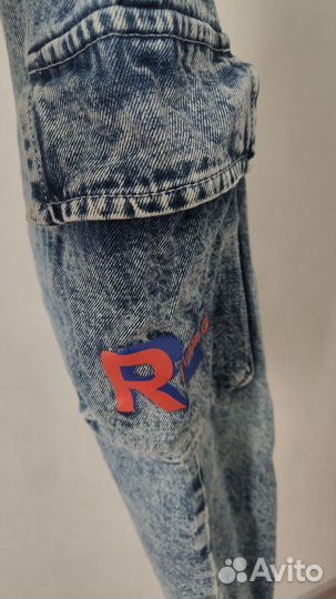 Джинсы широкие