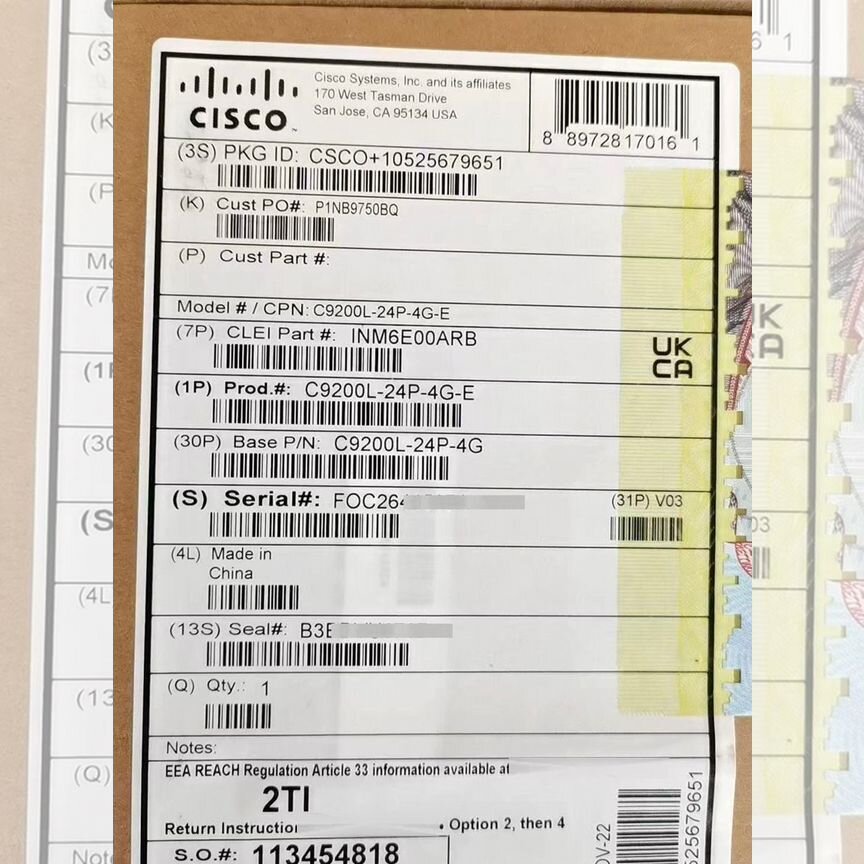 [C9200L-24P-4G-E] Коммут. Cisco И C9200l-24p-4g-A C9200l-24p-4g-E