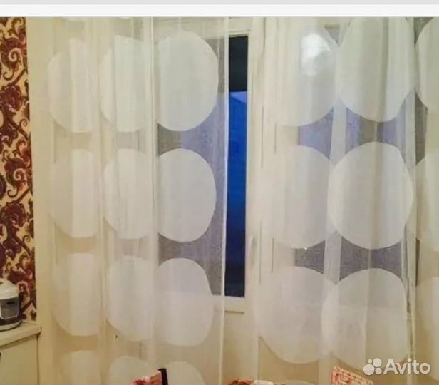 Шторы гардины IKEA + тюль IKEA