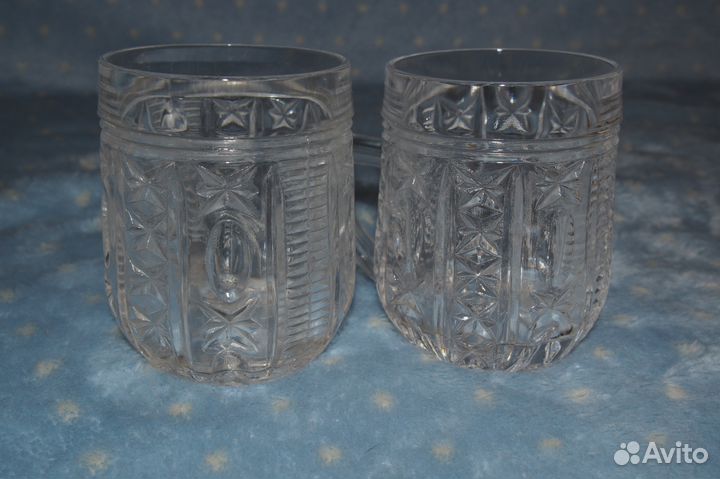 Набор хрустальных кружек