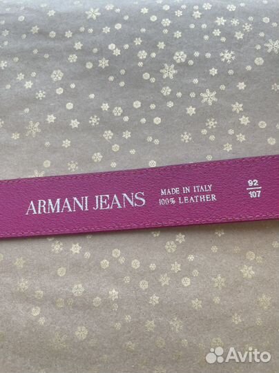 Ремень женский Armani оригинал