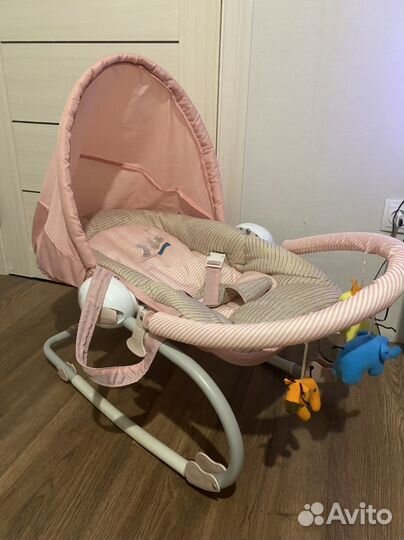 Детские качели шезлонг babyton